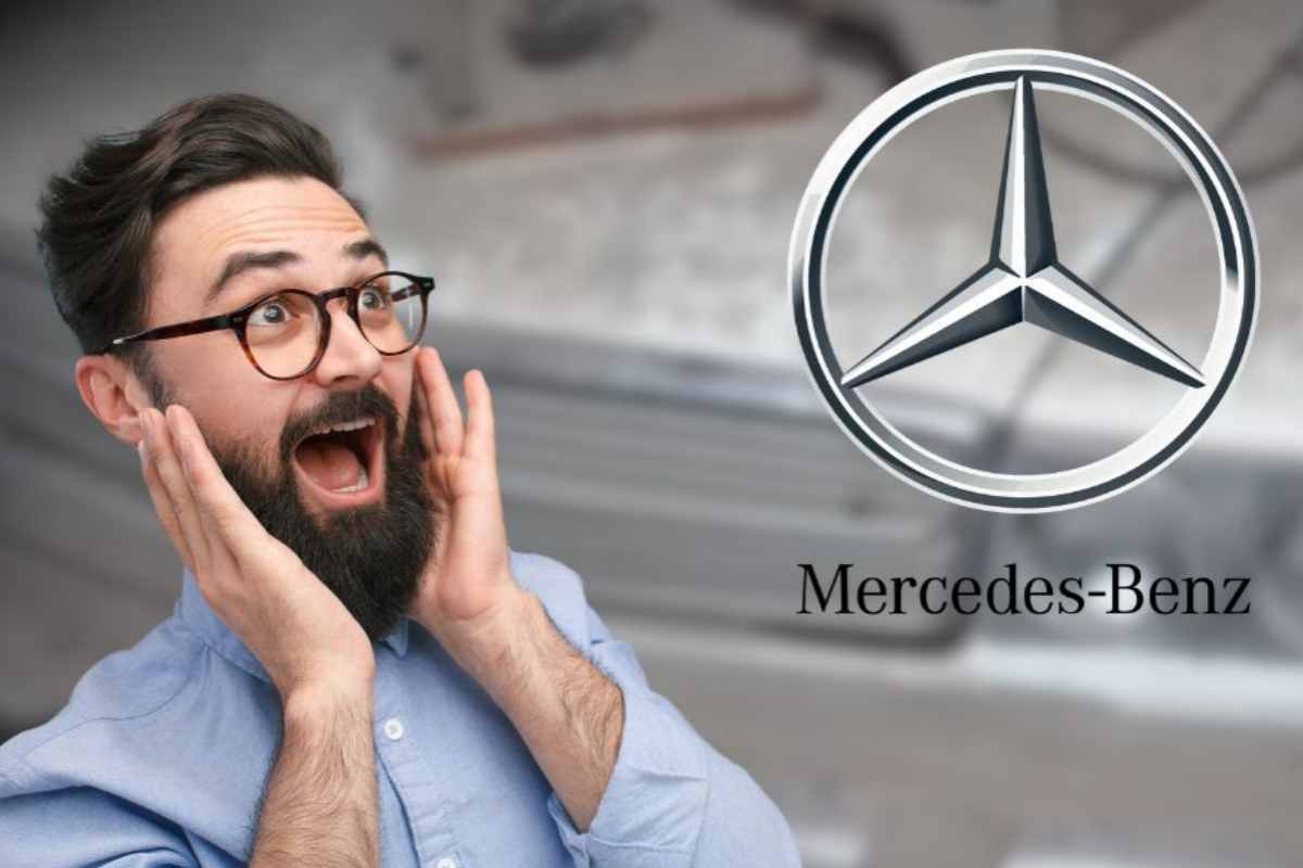 Mercedes pulizia assurda ritrovamento Mercedes 450SL